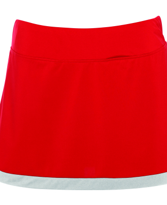 Augusta Sportswear 2411 Girls' Action Color Block  in Red/ white