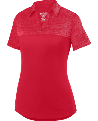 Augusta Sportswear 5413 Women's Shadow Tonal Heath in Red