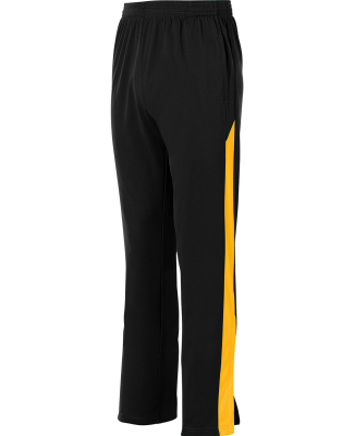 Augusta Sportswear 7761 Youth Medalist Pant 2.0 in Black/ gold