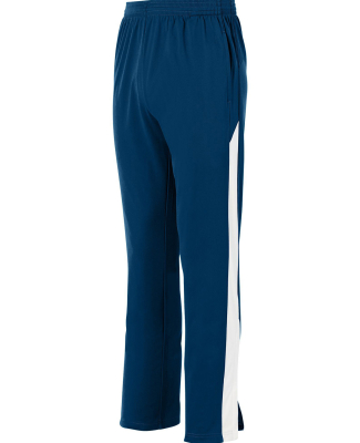 Augusta Sportswear 7761 Youth Medalist Pant 2.0 in Navy/ white