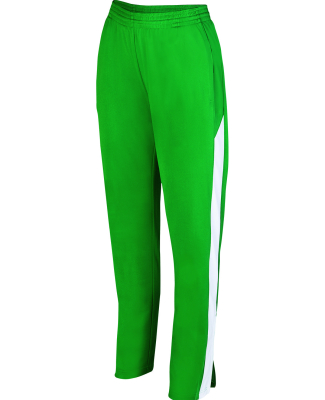 Augusta Sportswear 7762 Women's Medalist Pant 2.0 in Kelly/ white