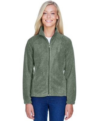 Harriton M990W Ladies' 8 oz. Full-Zip Fleece in Dill