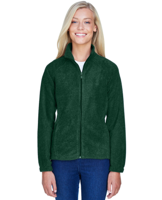 Harriton M990W Ladies' 8 oz. Full-Zip Fleece in Hunter