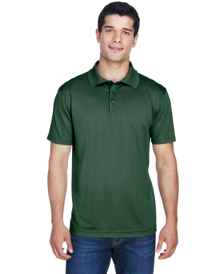 Harriton M315 Men's 4 oz. Polytech Polo in Dark green