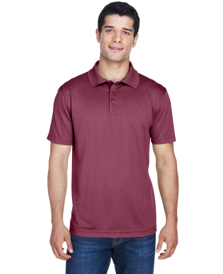 Harriton M315 Men's 4 oz. Polytech Polo in Maroon