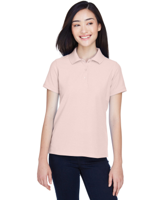 Harriton M280W Ladies' 5 oz. Blend-Tek™ Polo in Blush