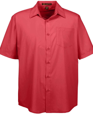 Harriton M610S Men's Paradise Short-Sleeve Perform in Parrot red