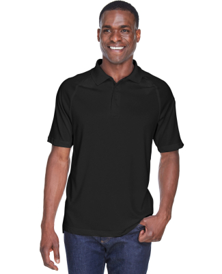 Harriton M211 Adult Tactical Performance Polo in Black