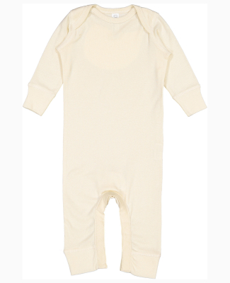 Rabbit Skins 4412 Infant Long Legged Baby Rib Body in Natural