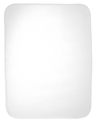 Rabbit Skins 1110 Premium Jersey Infant Blanket in White