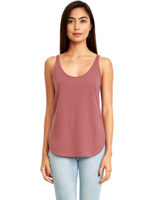 Next Level Apparel 5033 Women's Festival Tank in Smoked paprika