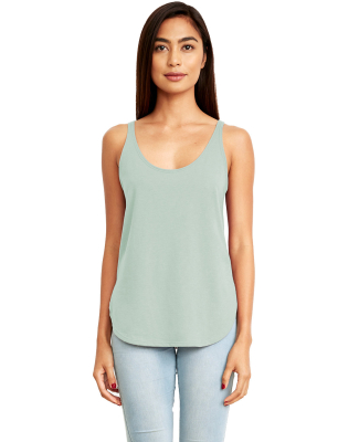 Next Level Apparel 5033 Women's Festival Tank in Stonewash green