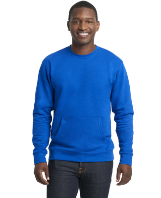 Next Level Apparel 9001 Unisex Crew with Pocket in Royal