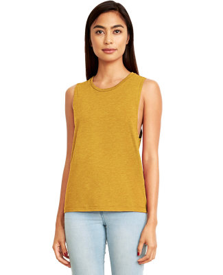 Next Level Apparel 5013 Women's Festival Muscle Ta in Antique gold