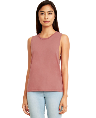 Next Level Apparel 5013 Women's Festival Muscle Ta in Smoked paprika