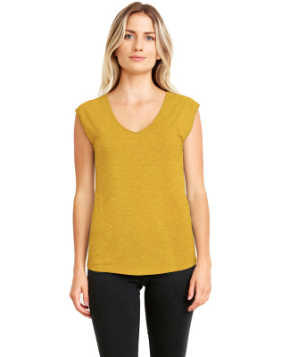 Next Level Apparel 5040 Women's Festival Sleeveles in Antique gold