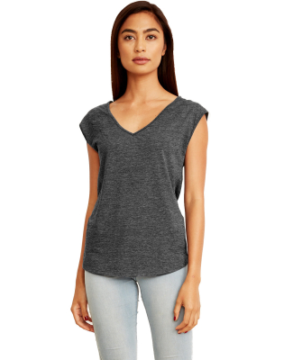 Next Level Apparel 5040 Women's Festival Sleeveles in Charcoal