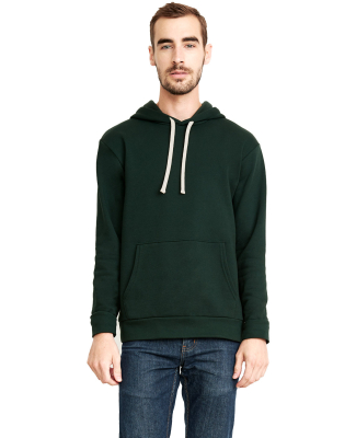 Next Level Apparel 9303 Unisex Pullover Hood in Forest green