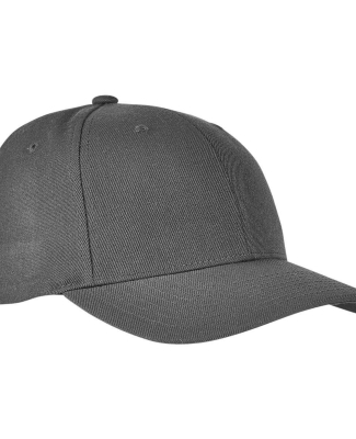 6789M Flexfit Premium Curved Visor Snapback in Dark grey