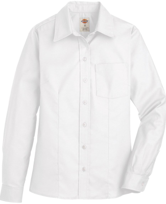 Dickies FL254 Ladies' Long-Sleeve Stretch Oxford Shirt Catalog