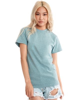 Next Level Apparel 4600 Eco Heavyweight Tee in Heather pacific