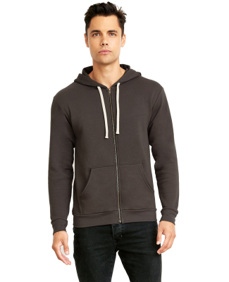 Next Level Apparel 9602 Unisex Zip Hoodie in Heavy metal