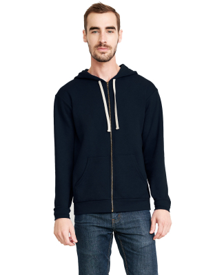 Next Level Apparel 9602 Unisex Zip Hoodie in Midnight navy