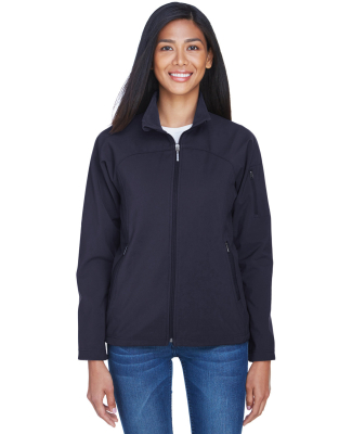 North End 78034 Ladies' Three-Layer Fleece Bonded in Midnight navy