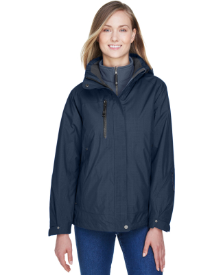North End 78178 Ladies' Caprice 3-in-1 Jacket with in Classic navy