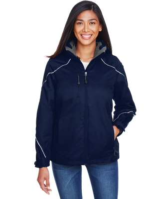 North End 78196 Ladies' Angle 3-in-1 Jacket with B in Night