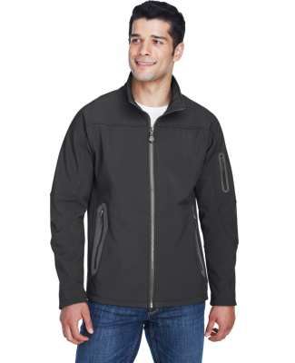 North End 88138 Men's Three-Layer Fleece Bonded So in Graphite