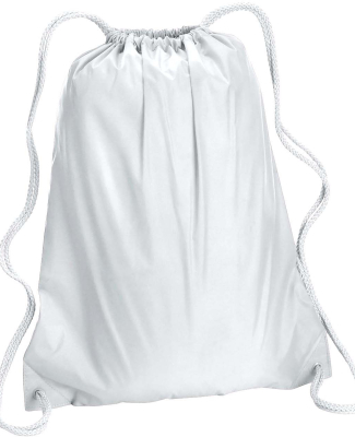8882 Liberty Bags® Large Drawstring Backpack in White