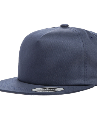 Yupoong-Flex Fit 6502 Unstructured Five-Panel Snap in Navy
