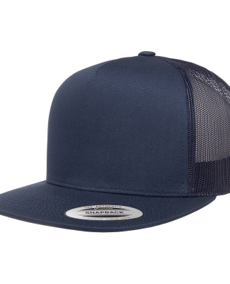 Yupoong-Flex Fit 6006 Five-Panel Classic Trucker C in Navy