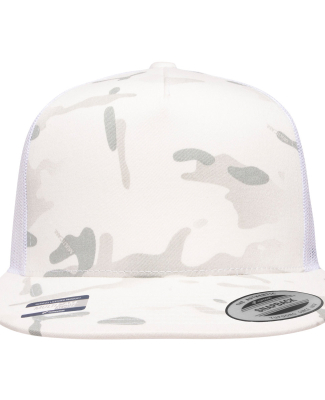 Yupoong-Flex Fit 6006 Five-Panel Classic Trucker C in Multicam alpine/ white