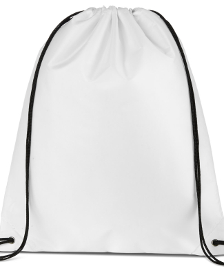 8886 Liberty Bags® Value Drawstring Backpack in White