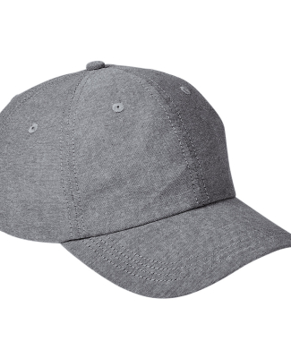 Big Accessories BA614 Summer Prep Cap in Black chambray