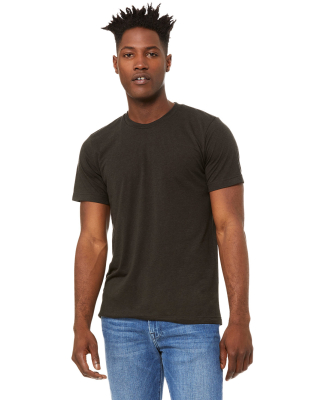 BELLA+CANVAS 3413 Unisex Howard Tri-blend T-shirt in Espresso triblend