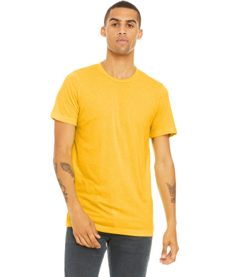 BELLA+CANVAS 3413 Unisex Howard Tri-blend T-shirt in Yellow gold triblend