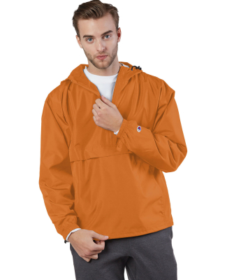 Champion Clothing CO200 Packable Jacket in Orange