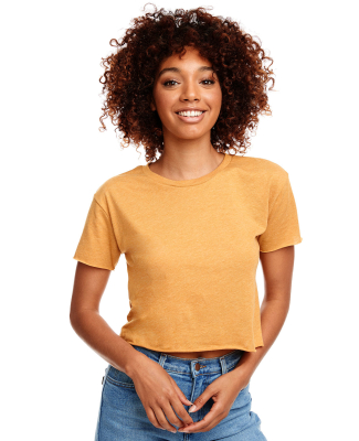 Next Level Apparel 5080 Festival Women's Cali Crop in Antique gold
