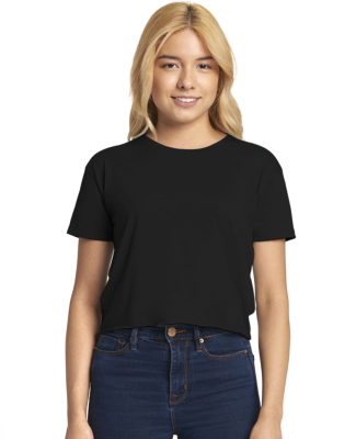 Next Level Apparel 5080 Festival Women's Cali Crop in Black