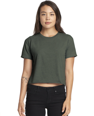 Next Level Apparel 5080 Festival Women's Cali Crop in Royal pine