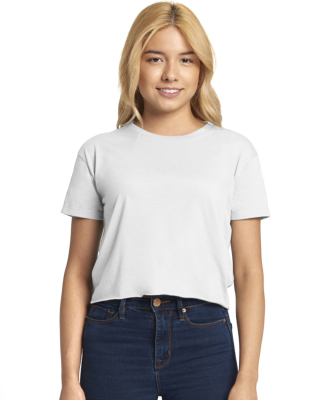 Next Level Apparel 5080 Festival Women's Cali Crop in White