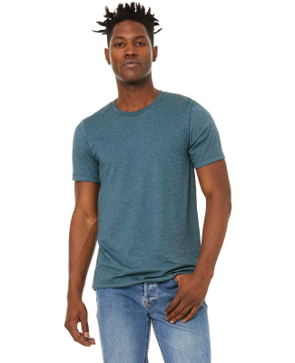 Bella + Canvas 3301 Unisex Sueded Tee in Heather deep teal
