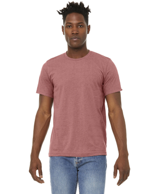 Bella + Canvas 3301 Unisex Sueded Tee in Heather mauve