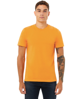 Bella + Canvas 3001CVC Unisex Short Sleeve Heather in Heather marmalade