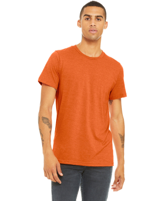 Bella + Canvas 3001CVC Unisex Short Sleeve Heather in Heather orange