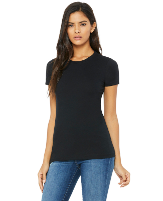 BELLA 6004 Womens Favorite T-Shirt in Black