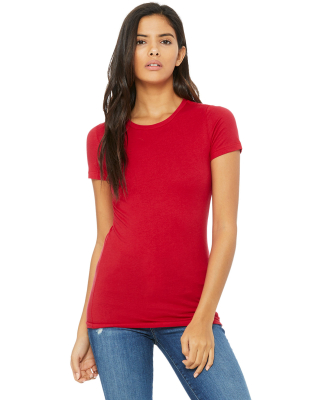 BELLA 6004 Womens Favorite T-Shirt in Red